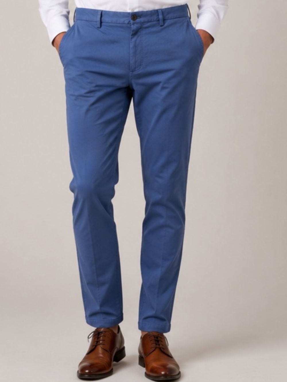 Hugo Boss Stretch Blue Dress Pants Men’s 36R Tailored Modern Fit